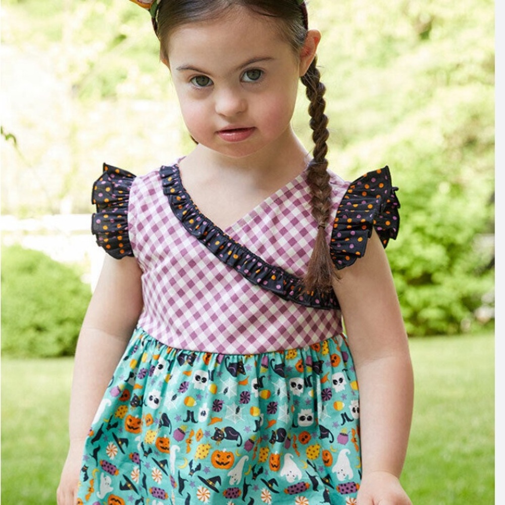 Girl Matilda Jane Halloween Tunic size 12 GUC